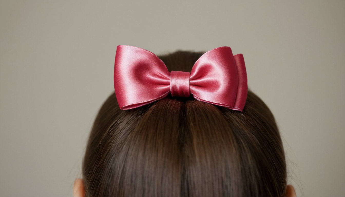 Bow Hairstyles and Hair Accessories Making a Major Comeback